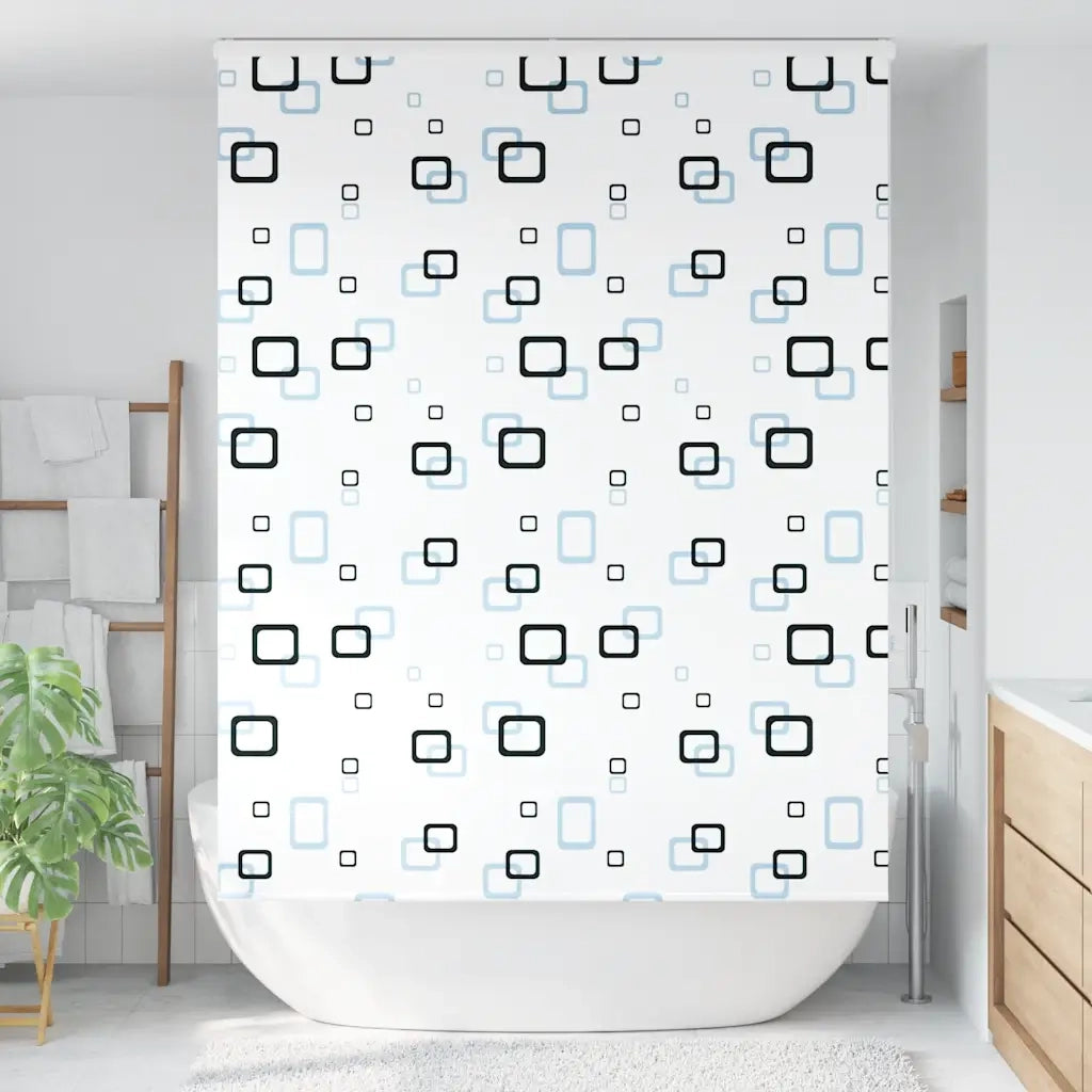 Tenda a Rullo Doccia Cassonetto 160x240 cm Larghezza Tessuto 4014952