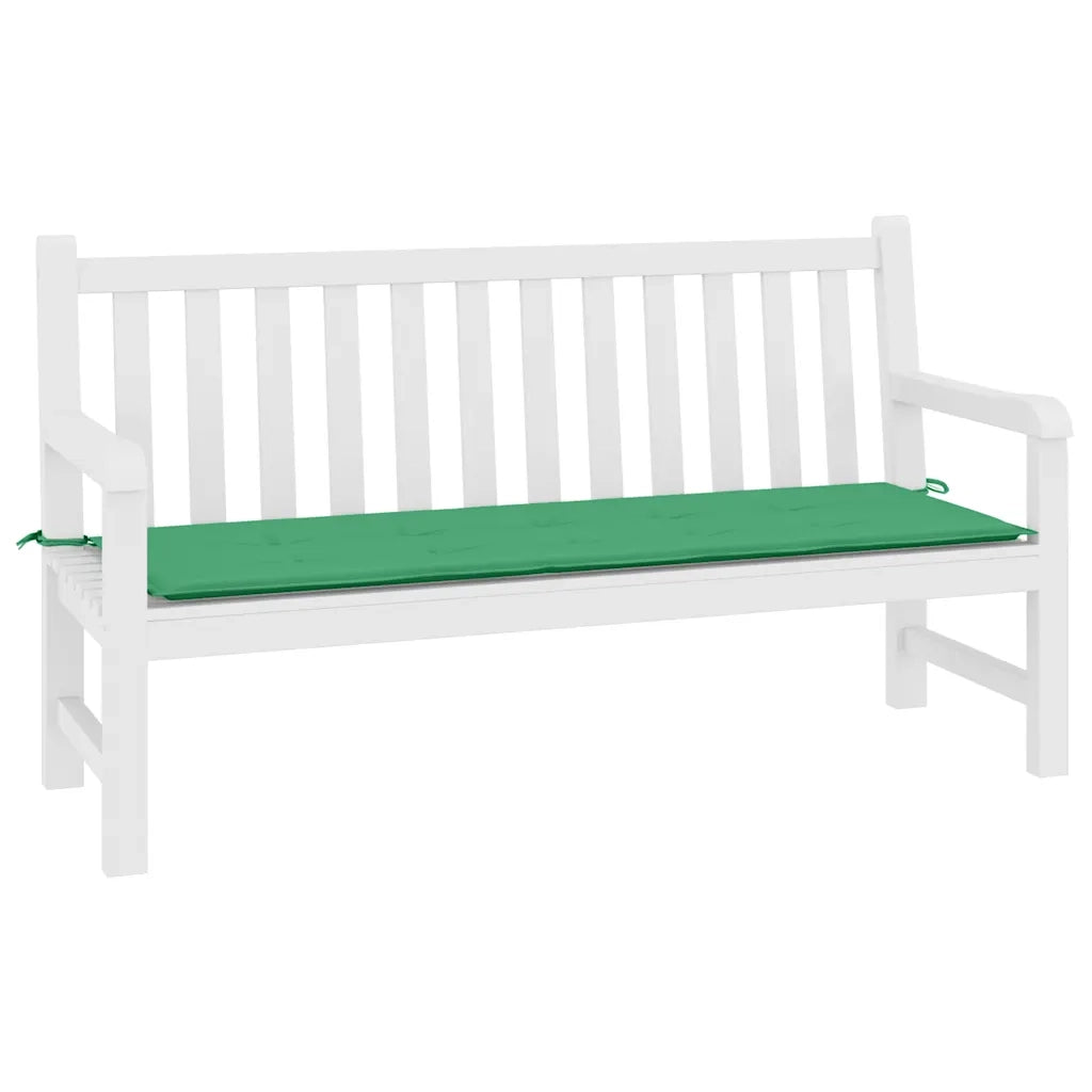 Cuscino per Panca Verde 200x50x3 cm in Tessuto Oxford 47608