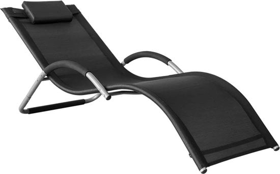 Sedia da letto - Sedia per letto - Ergonomica - Braccio - Nero - 63x66x172cm