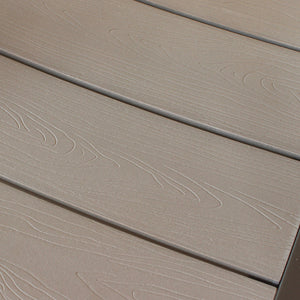 Poltrona Cervia Impilabile 58x58x89 h cm in Alluminio Taupe