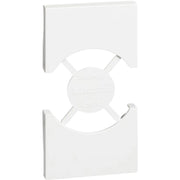 Cover bticino living now per prese standard p40 2 moduli varie finiture *** colore bianco, confezione 1