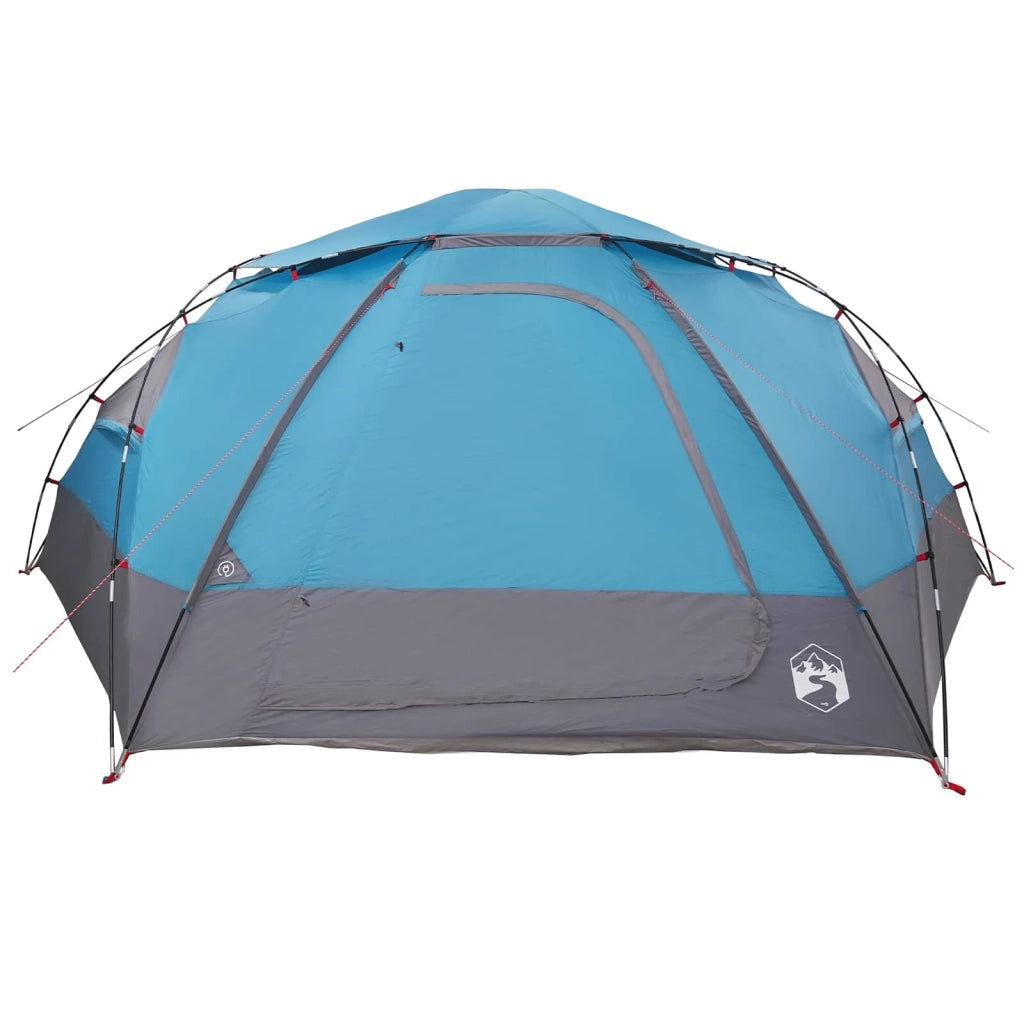 Tenda a cupola con tetto rimovibile-Tenda da campeggio Blu 12-Persone