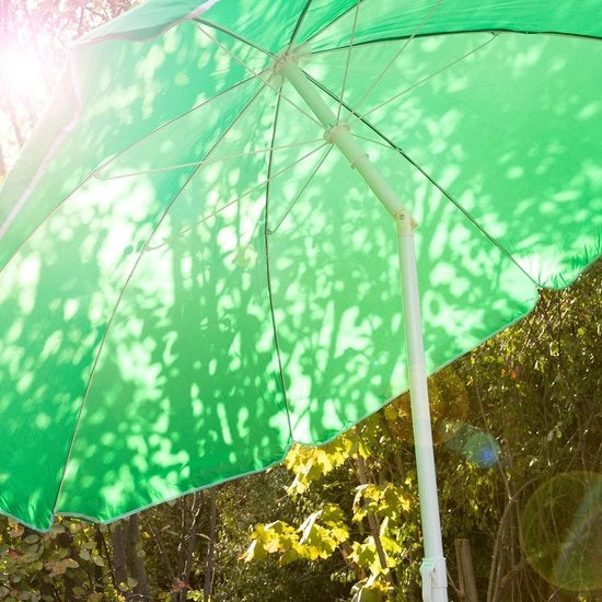 Schermo per giardino con 8 rete di 180 cm di larghezza in materiale polyester con funzione di piegatura