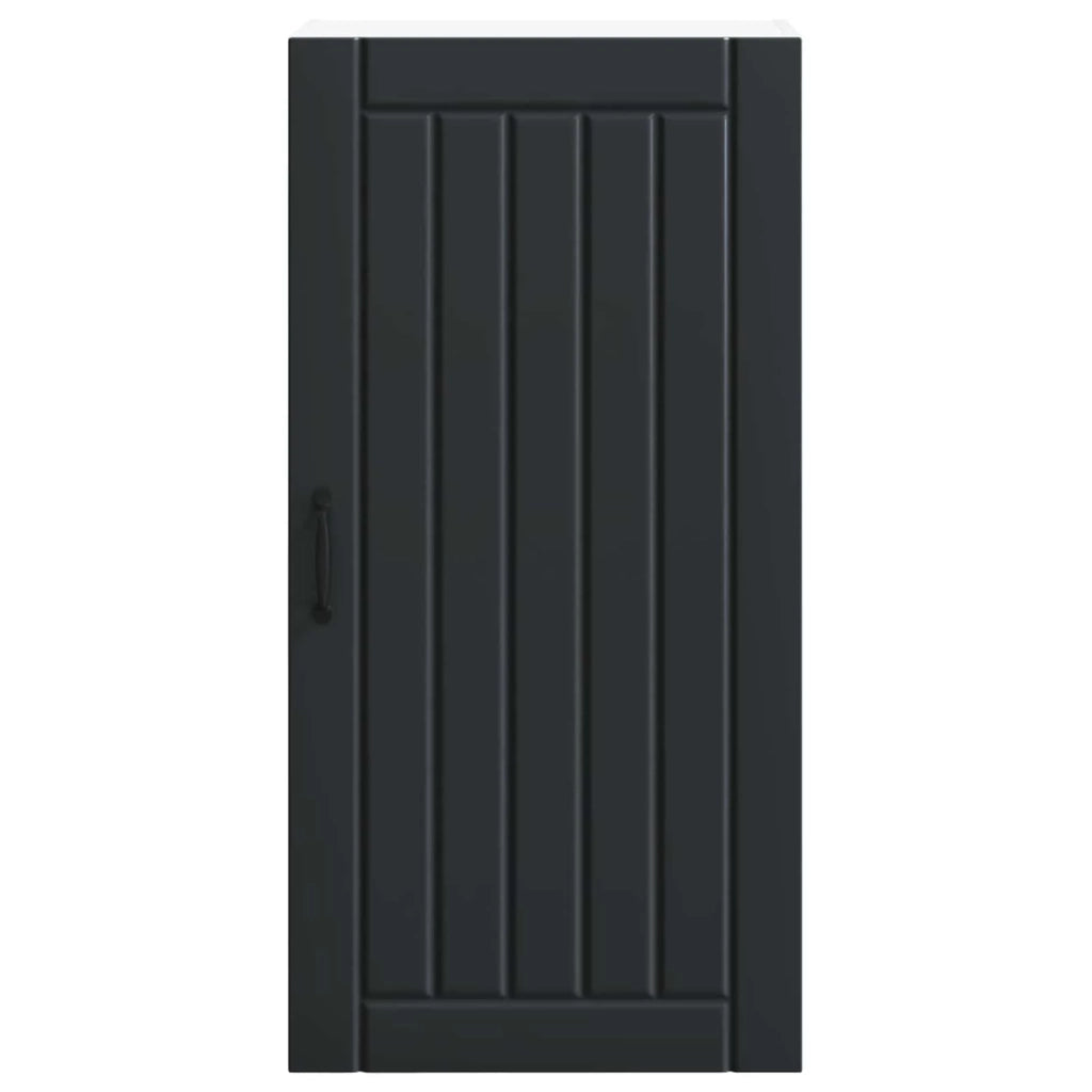 Mobile da cucina moderno e funzionale 50 x 31 x 100 cm in legno ingegnerizzato nero 02_0054143
