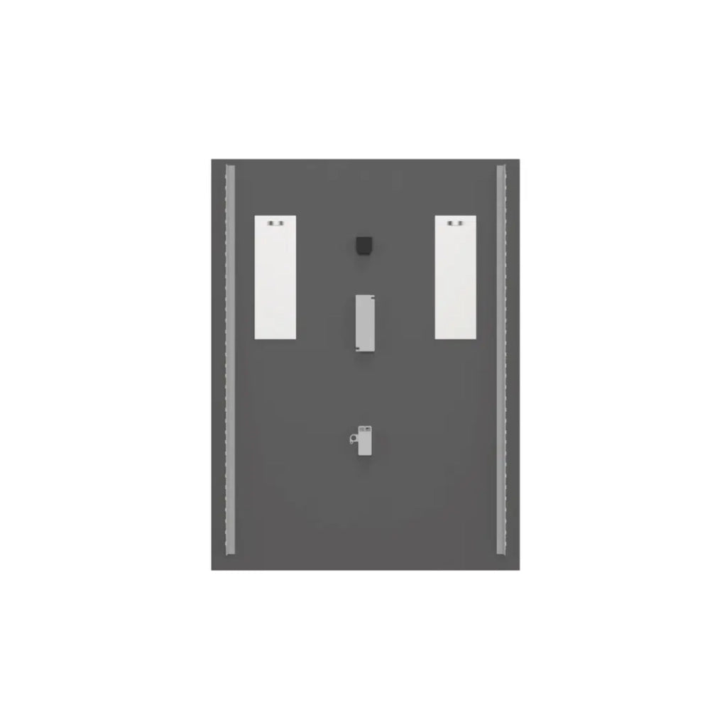 Specchio bagno LED rettangolare 80x60 cm design moderno