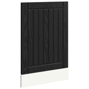 Pannello lavastoviglie LUCCA Rovere Nero 45 x 1,5 x 57 cm