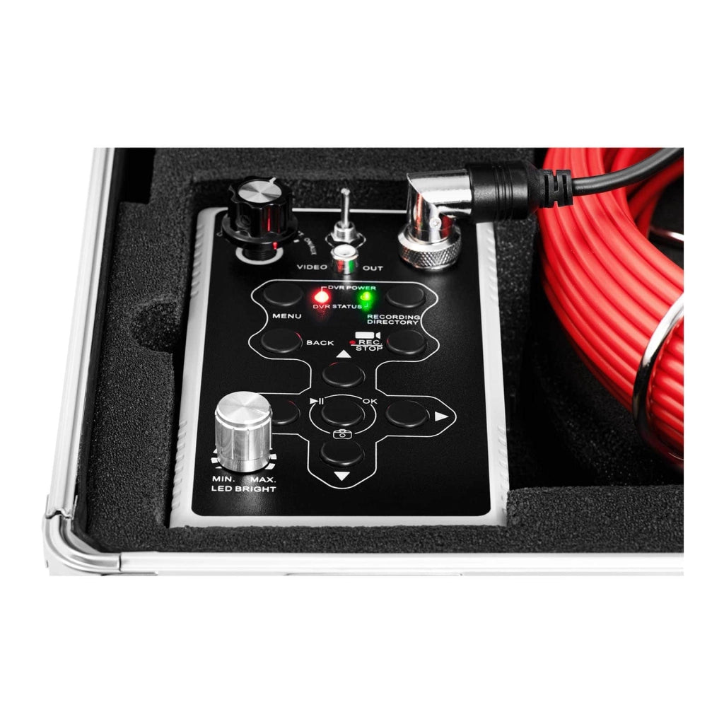 Telecamera per ispezione tubazioni 30 m 12 LED schermo da 7 pollici 14_0005469