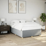 Giroletto senza Materasso Grigio Chiaro 160x200 cm Tessuto 3284743