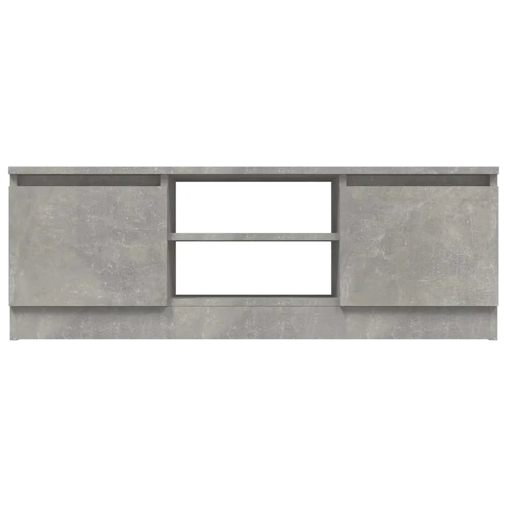 Mobile Porta TV con Anta Grigio Cemento 102x30x36 cm cod mxl 13089