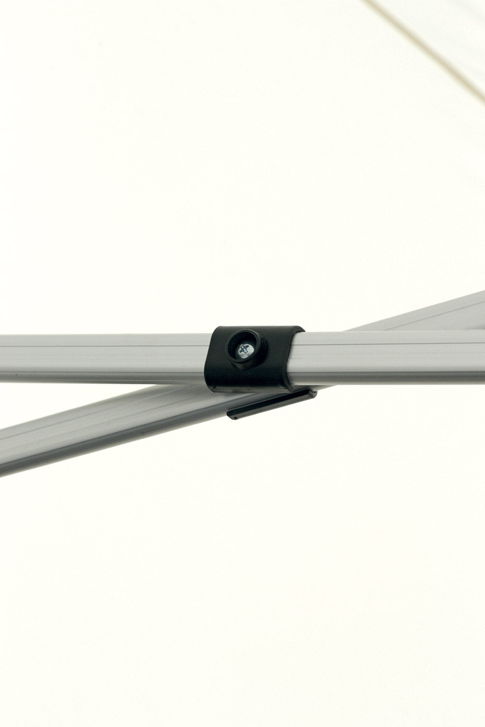 Gazebo da Giardino Pieghevole 3x3x3,25 m in Alluminio Tessuto Bianco