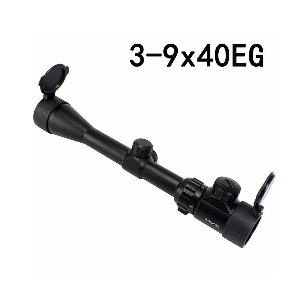 Trade Shop - Mirino Ottico Di Precisione Per Fucile Per Carabina Reticolo Illuminato 3-9x40eg -