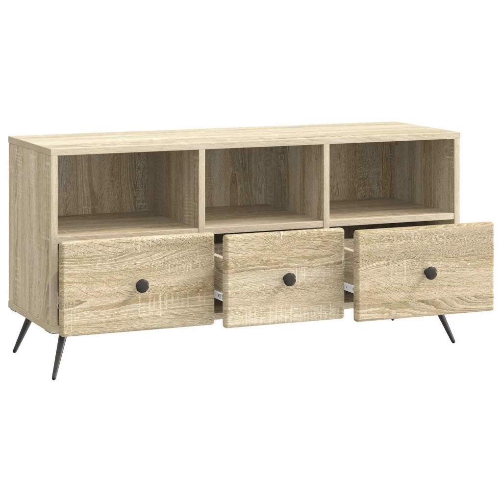 Mobile TV Rovere Sonoma 102 x 34,5 x 50 cm Legno ingegnerizzato