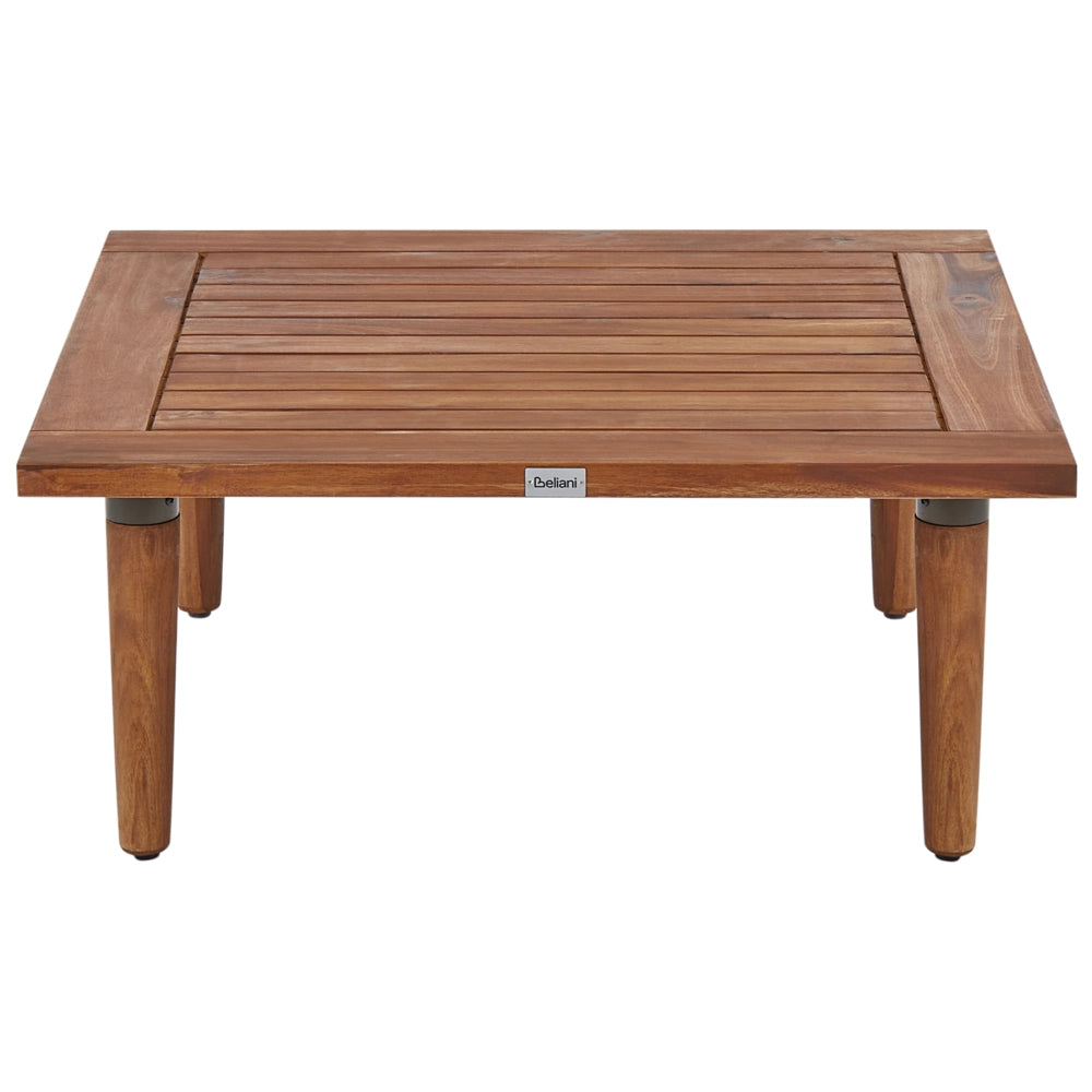 Set Divani Da Giardino Cuscini Grigi In Legno Massello Di Acacia Set Conversazione Da Esterno Moderno A 2 Posti Poltrone Con Tavolino