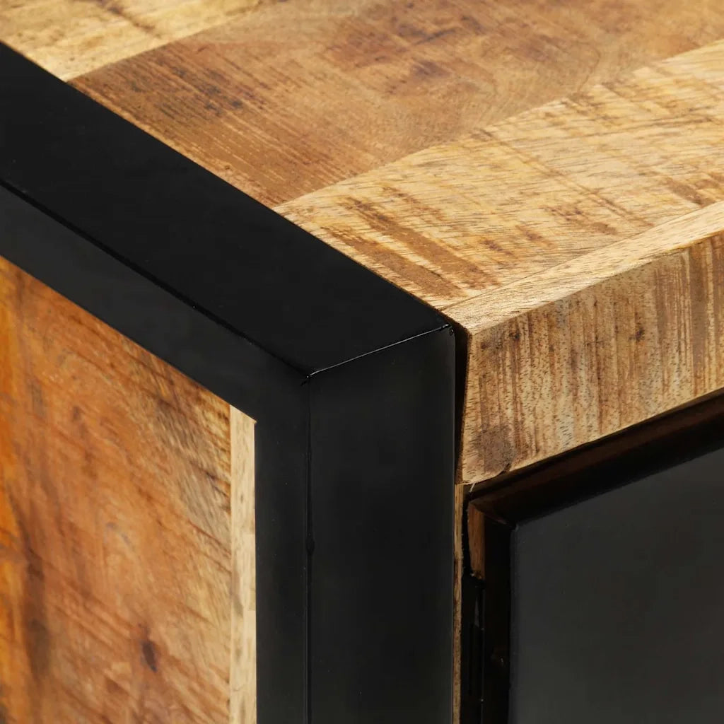 Mobile Porta TV 120x30x40 cm in Legno Massello di Mango cod mxl 14816