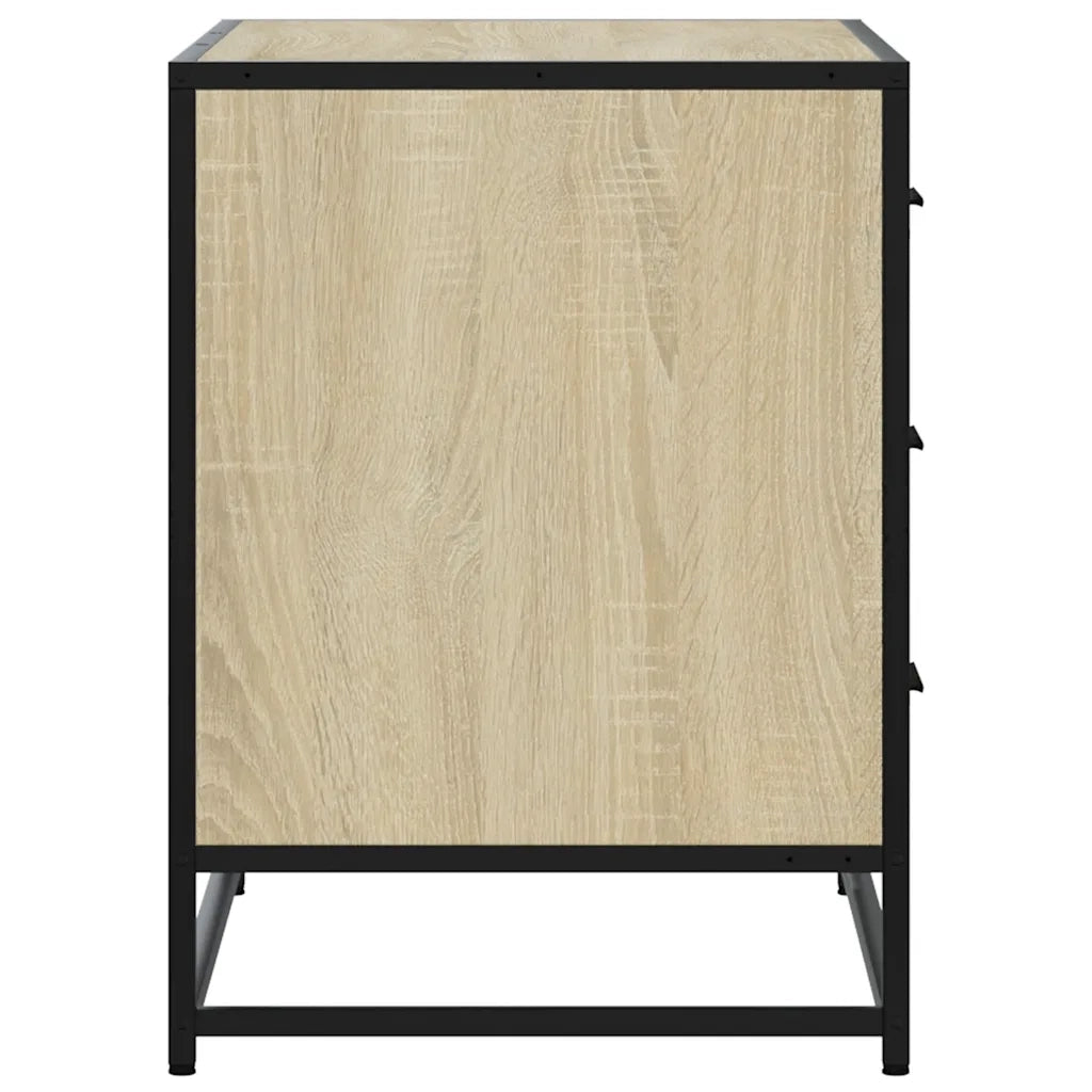 Cassettiera Rovere Sonoma 70x41x56 cm in Legno Multistrato 849075