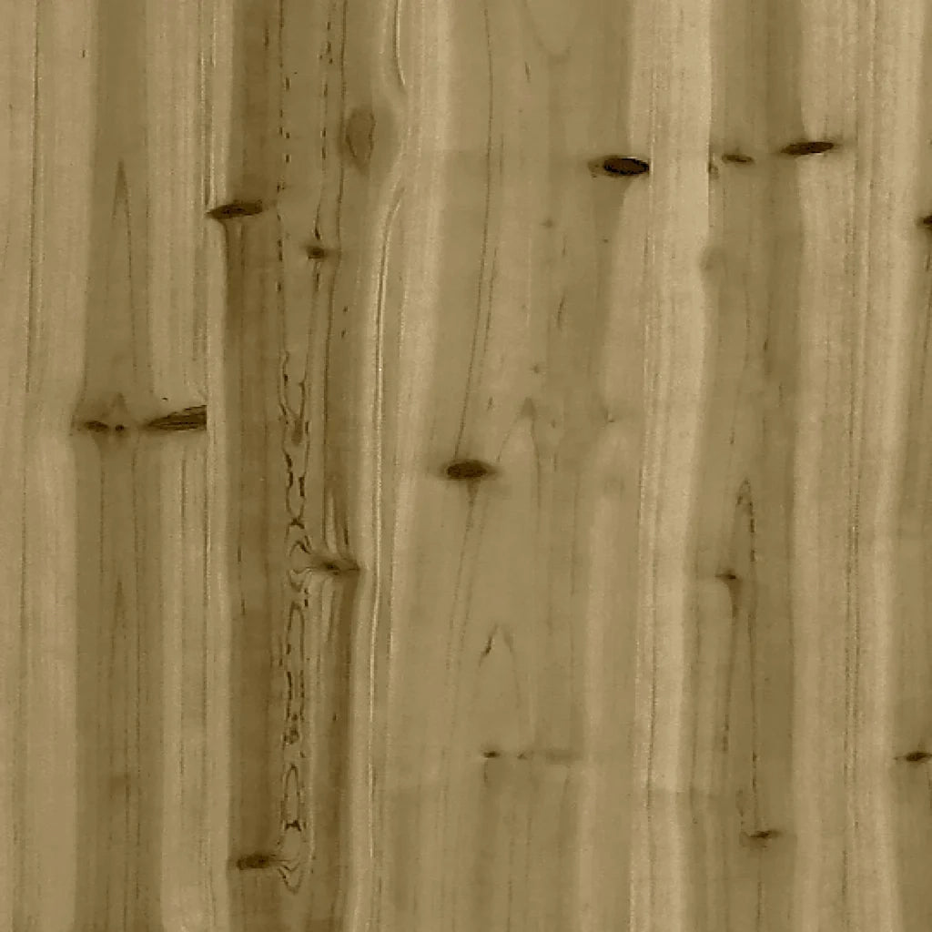 Sedia da giardino-Poggiapiedi da Giardino 120x80 cm in Legno Impregnato di Pino 789984