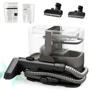 Pulitore portatile da 1800W con vapore e sterilizzazione, Macchina per pulizia dei tappeti per pulizia con accessori-Elettrodomestici pulizia