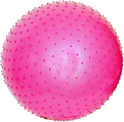 Yogabal anti-barst 55 cm per fitness, pilates e allenamento alla stabilità | Incluso Sedile Balance Ball | Colore: Rosa