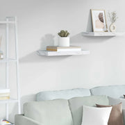 Scaffale da parete Marmo Bianco 50 x 23 x 4 cm