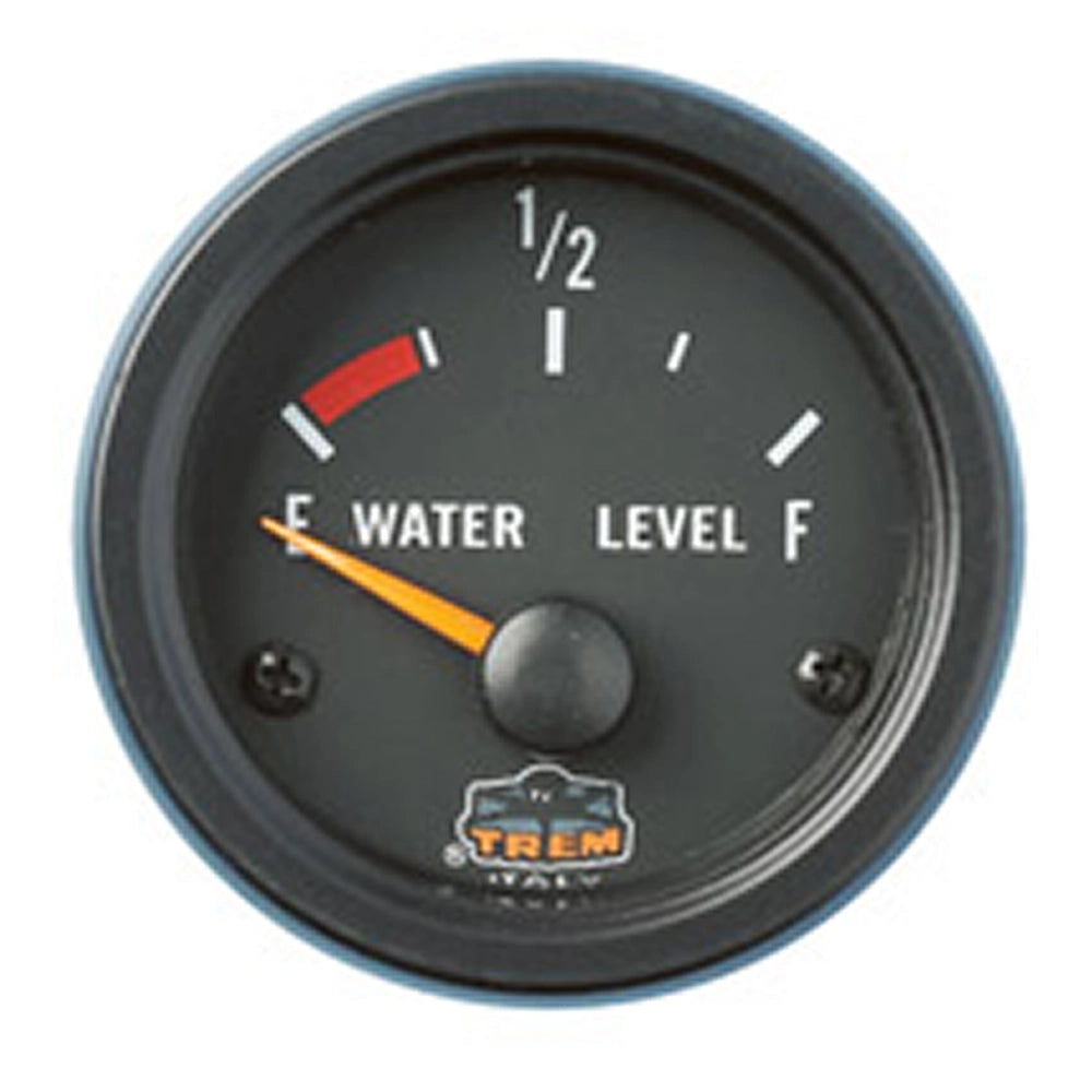 Indicatore acqua e carburante 10-180 ohms nero 12 volt