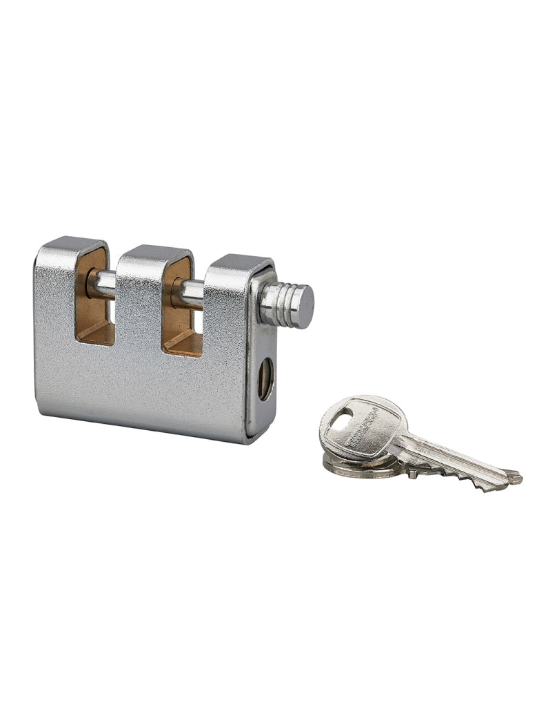 Lucchetto LAND blindato 80 mm, doppio arco, 3 chiavi – THIRARD