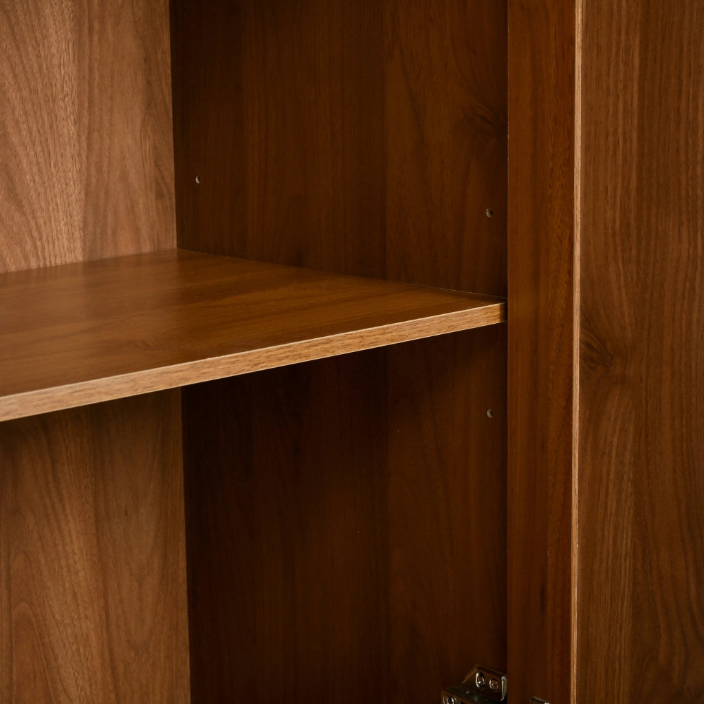 Armadio con Specchio e Appendiabiti ¨C MINIMAL ¨C Bianco, 2 Ante, Cassetti