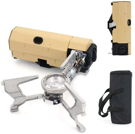 Piastra Cottura Portatile Ripiegabile - Per Indoor, Outdoor, Escursioni e Picnic