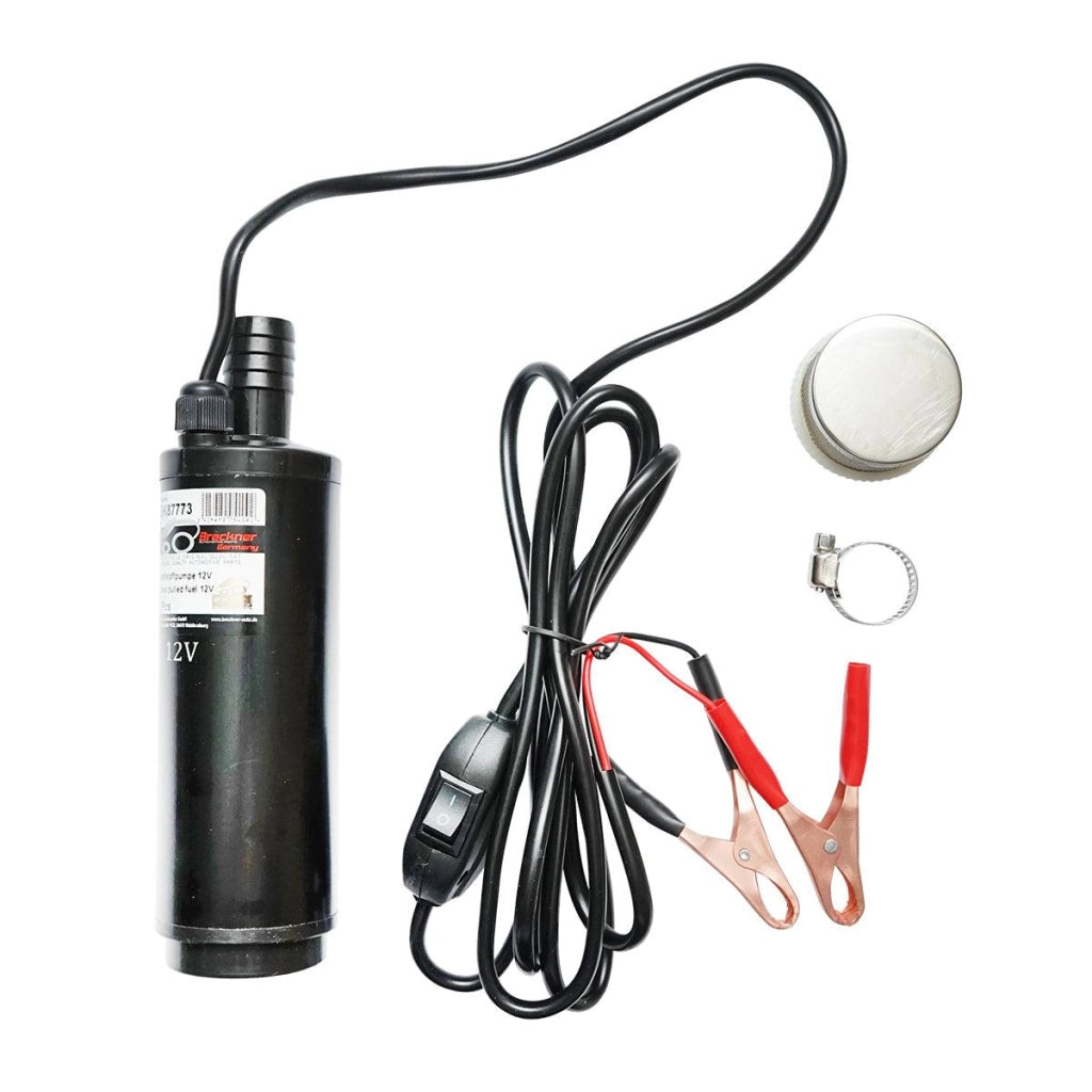Pompa Carburante 12V 52mm Pompa di Trasferimento del Combustibile Diesel 18l/min Breckner Germany