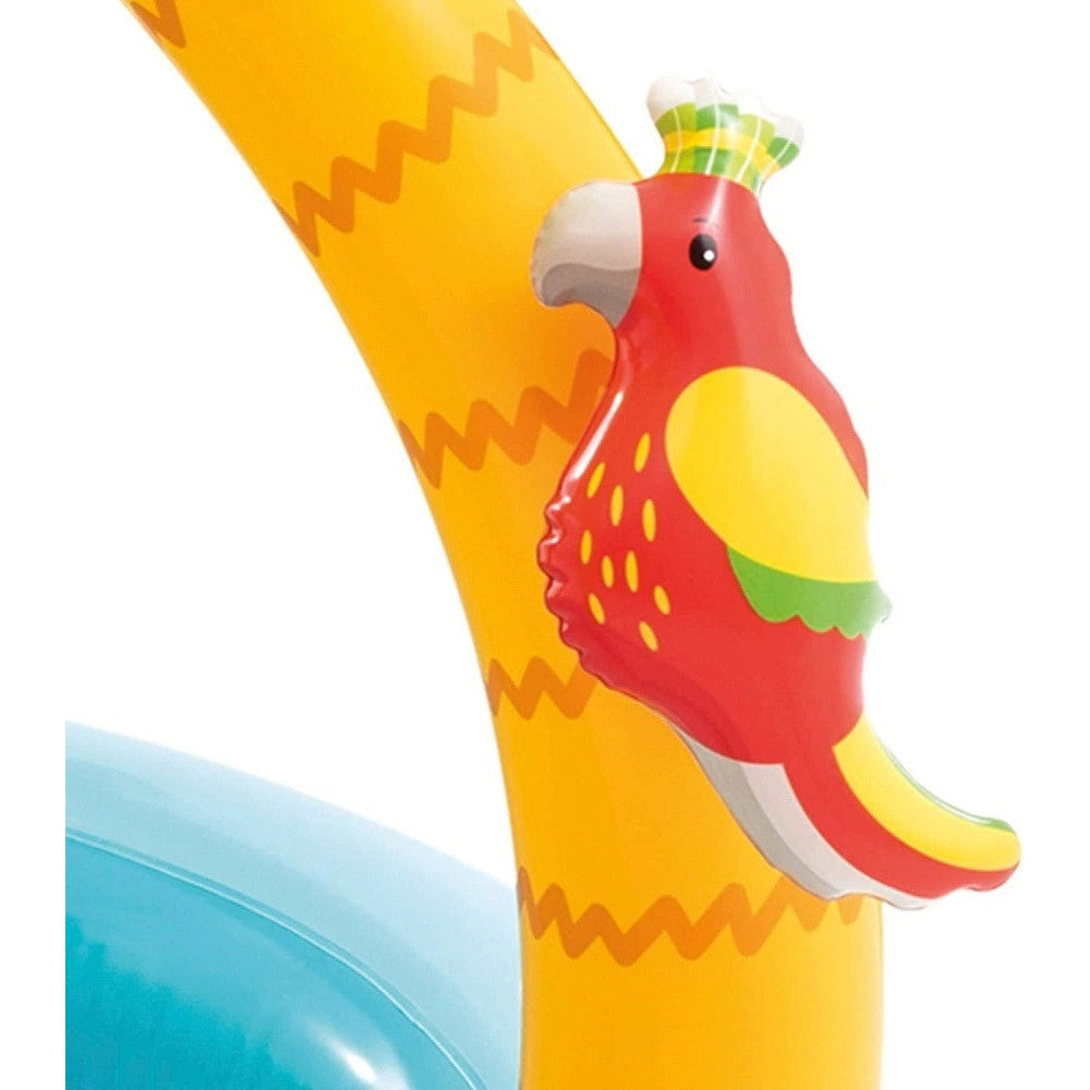 Trade Shop - Piscina Gonfiabile Baby Pool Palma 102x86 Cm 45 Lt Bambini 1-3 Anni Estate 58417 -