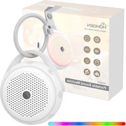 Sistema di sonorizzazione portatile per bambini - 24 suoni luce notturna orologio del sonno - ricarica via USB - aiuto al sonno dei bambini - sistema di sonorizzazione portatile