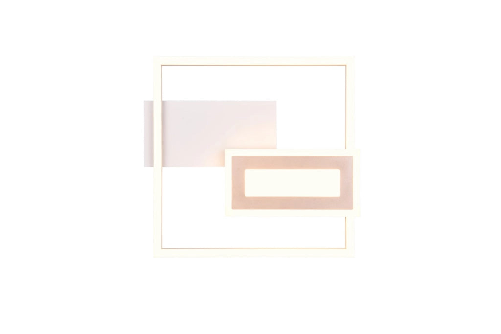 Lampada da soffitto LED 22W geometrica grigia SPIRO RL