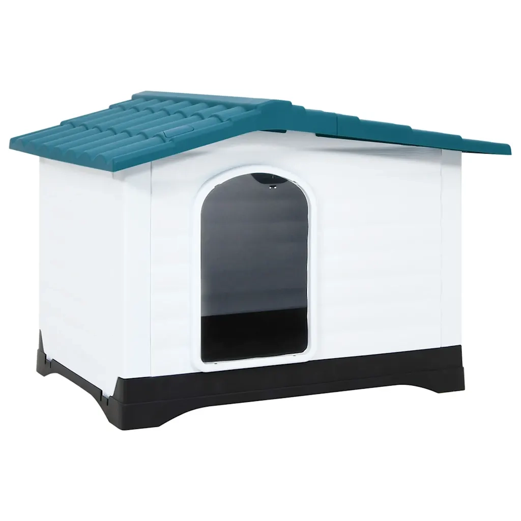 Casetta per Cani Blu 90,5x68x66 cm in Polipropilenecod mxl 79743