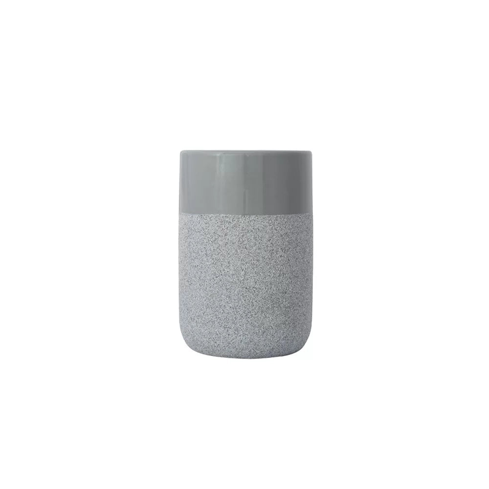 Porta spazzolini in ceramica - serie rock