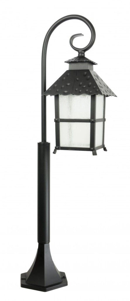 Lampione esterno CADIZ 86cm nero 1 luce E27 IP43 SU-MA