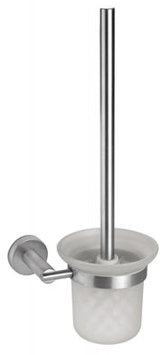 Porta Scopino da Parete in Acciaio Inox Satinato Nilo