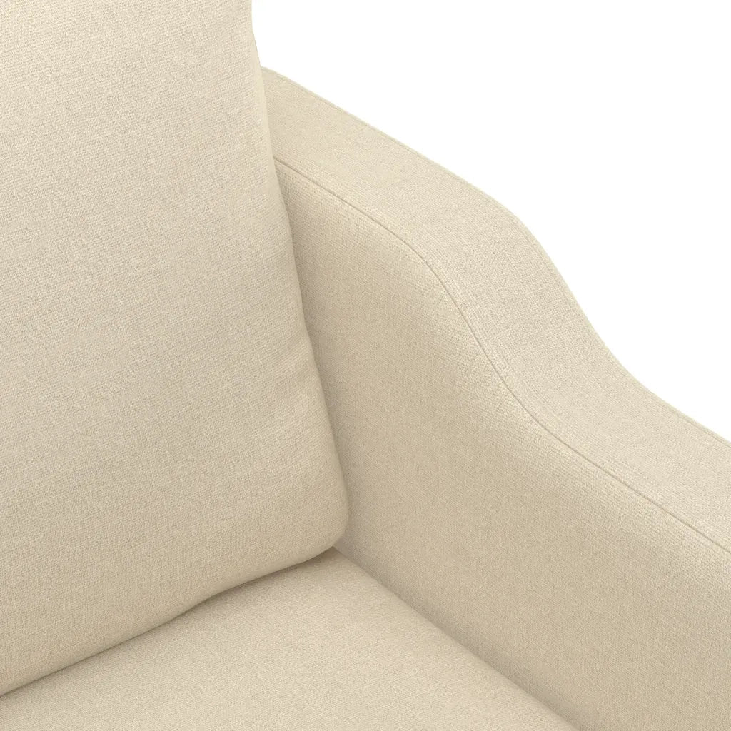 Poltrona-Poltroncina-Divano Sedia Crema 60 cm in Tessuto 439028