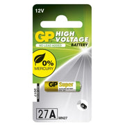 Batteria specialistica Super Alcalina 12V A27 / 27AF / MN27 (Blister 1 Pezzo)