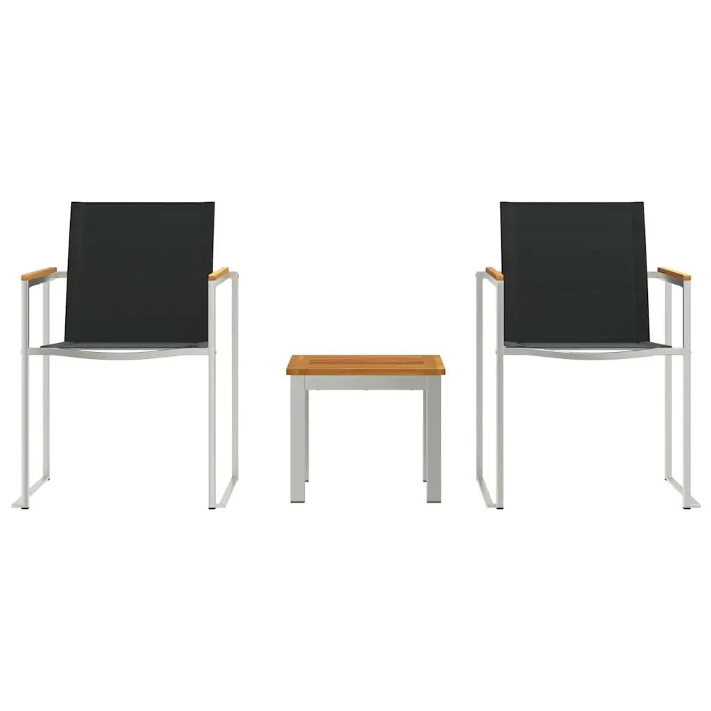 Set da Pranzo per Giardino 3 pcs Legno di Acacia Massello 3334839