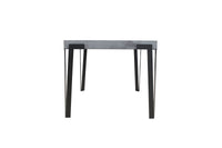 Tavolo Allungabile 160-264x90x77 cm Rio Cemento