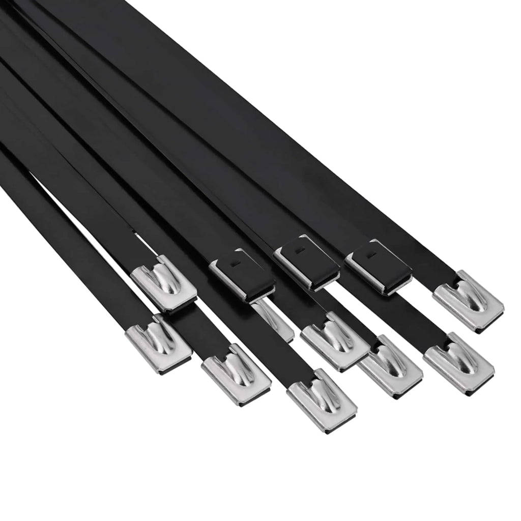Fascetta per Cavi 12 pz 7,9 x 400 mm Nero 42029388