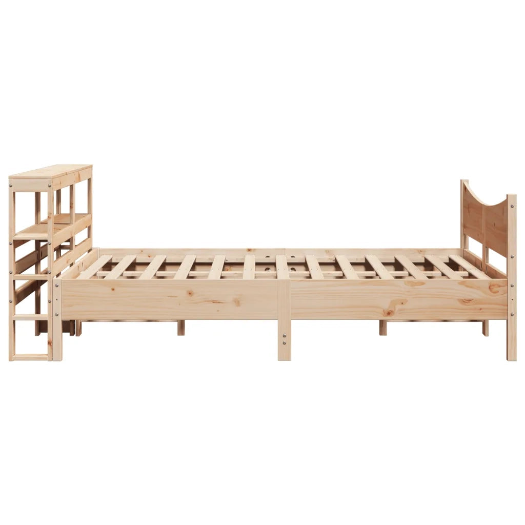 Giroletto con Testiera 120x200 cm in Legno Massello di Pino