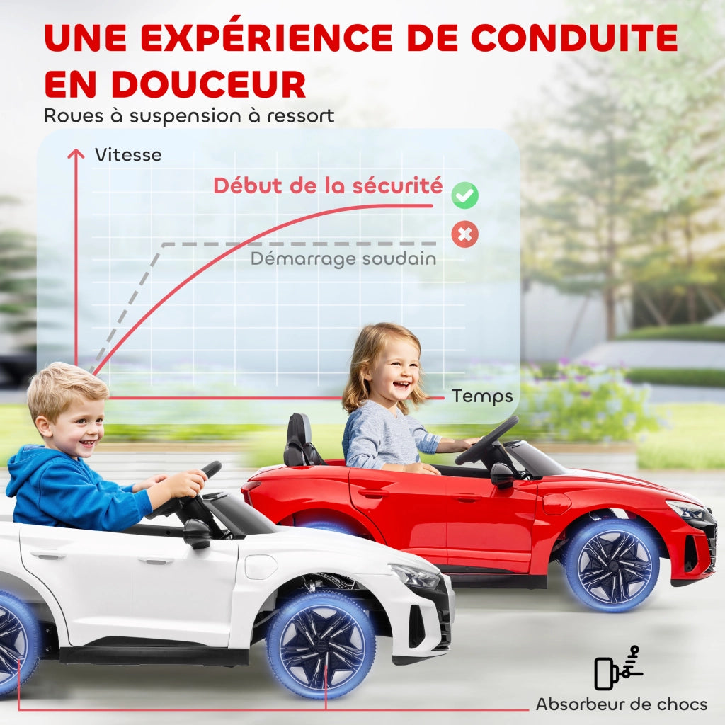Auto elettrica per bambini 12V ¨C zephmum ¨C Rosso
