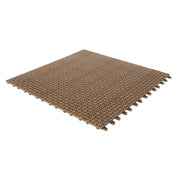 Set da 30 Piastrelle in Plastica Flessibili Drenanti 55,5 x 55,5 cm da Esterno Giardino 9,2 m2 colore: Beige