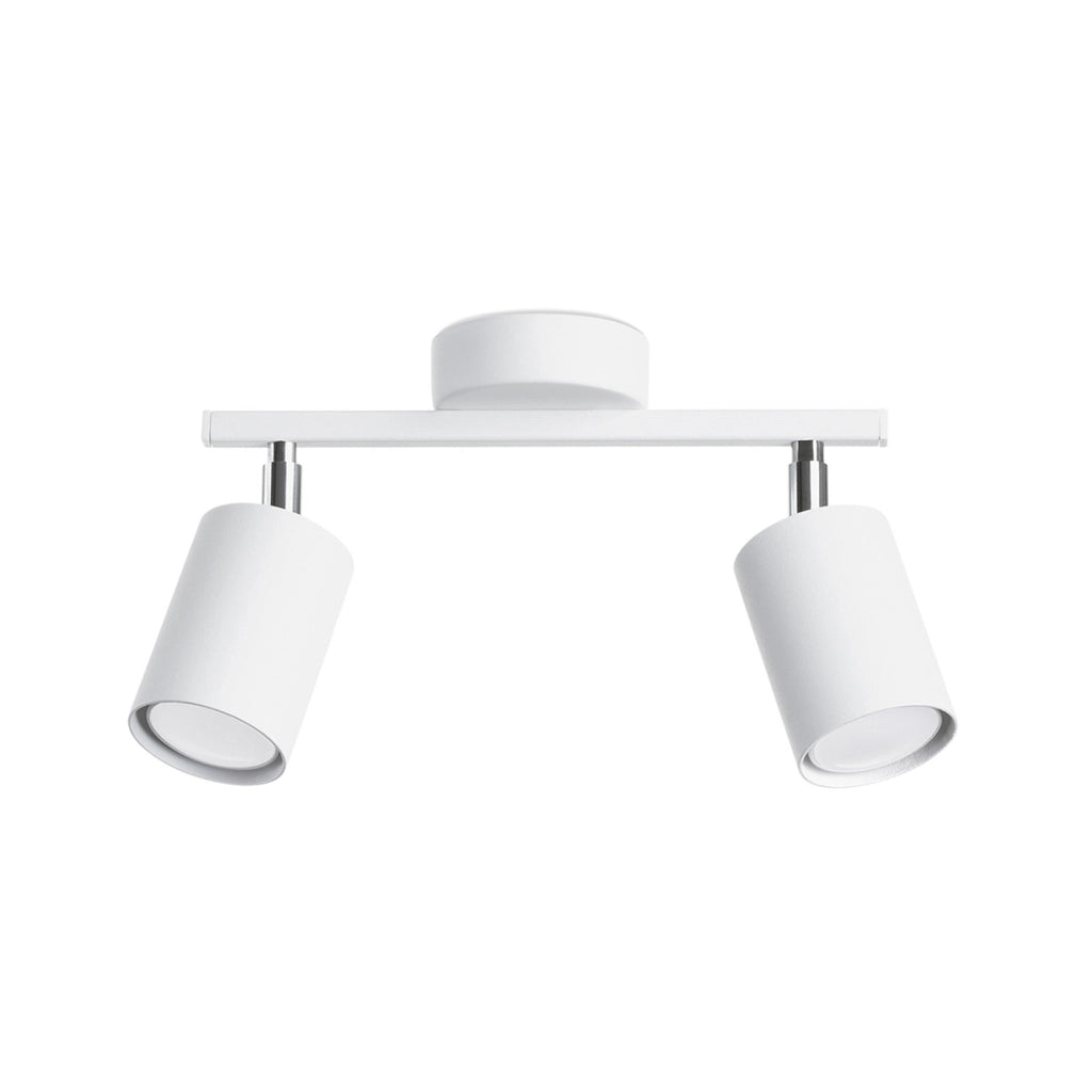 Pure Lume FJELLO applique/plafoniera orientabile 2xGU10 bianca