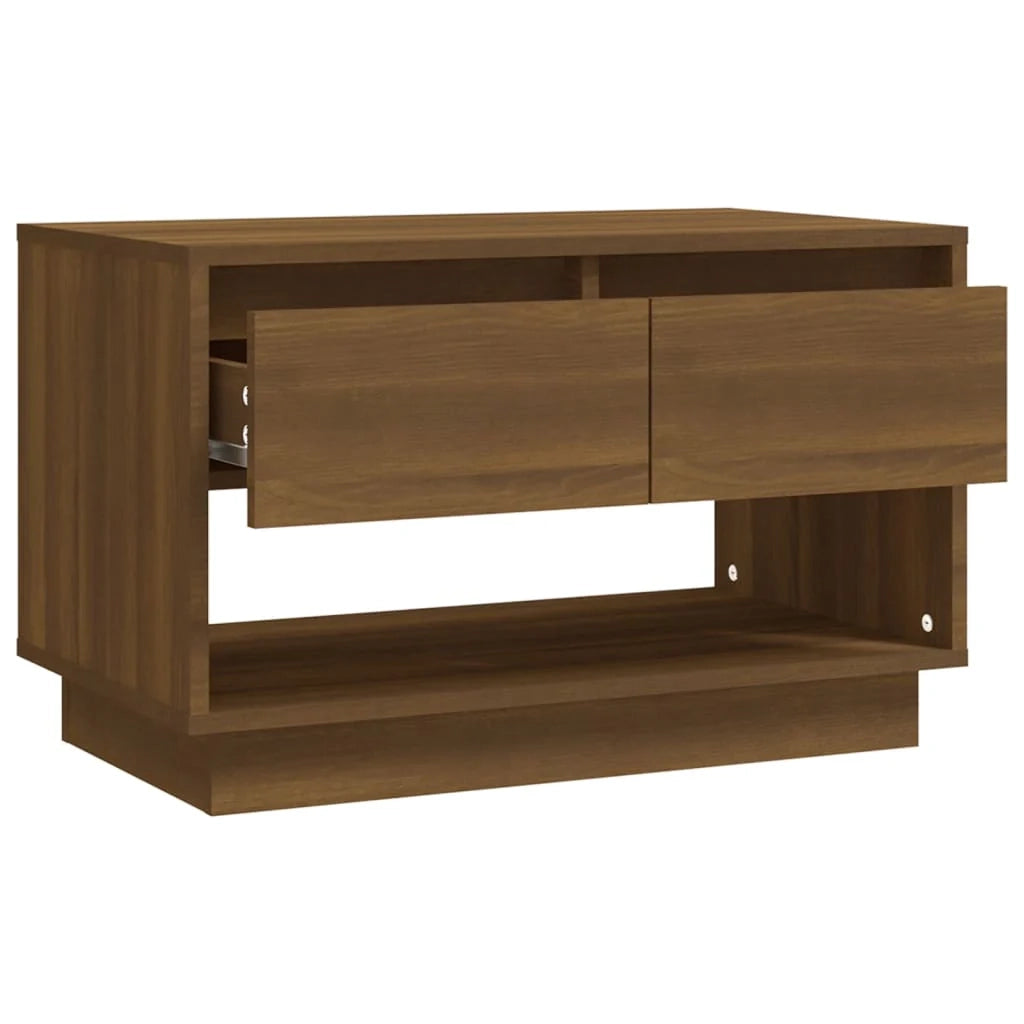 Mobile TV multimediale mensola TV credenza TV sala da pranzo soggiorno camera da letto rovere 70 x 41 x 44 cm legno ingegnerizzato marrone 02_0027218