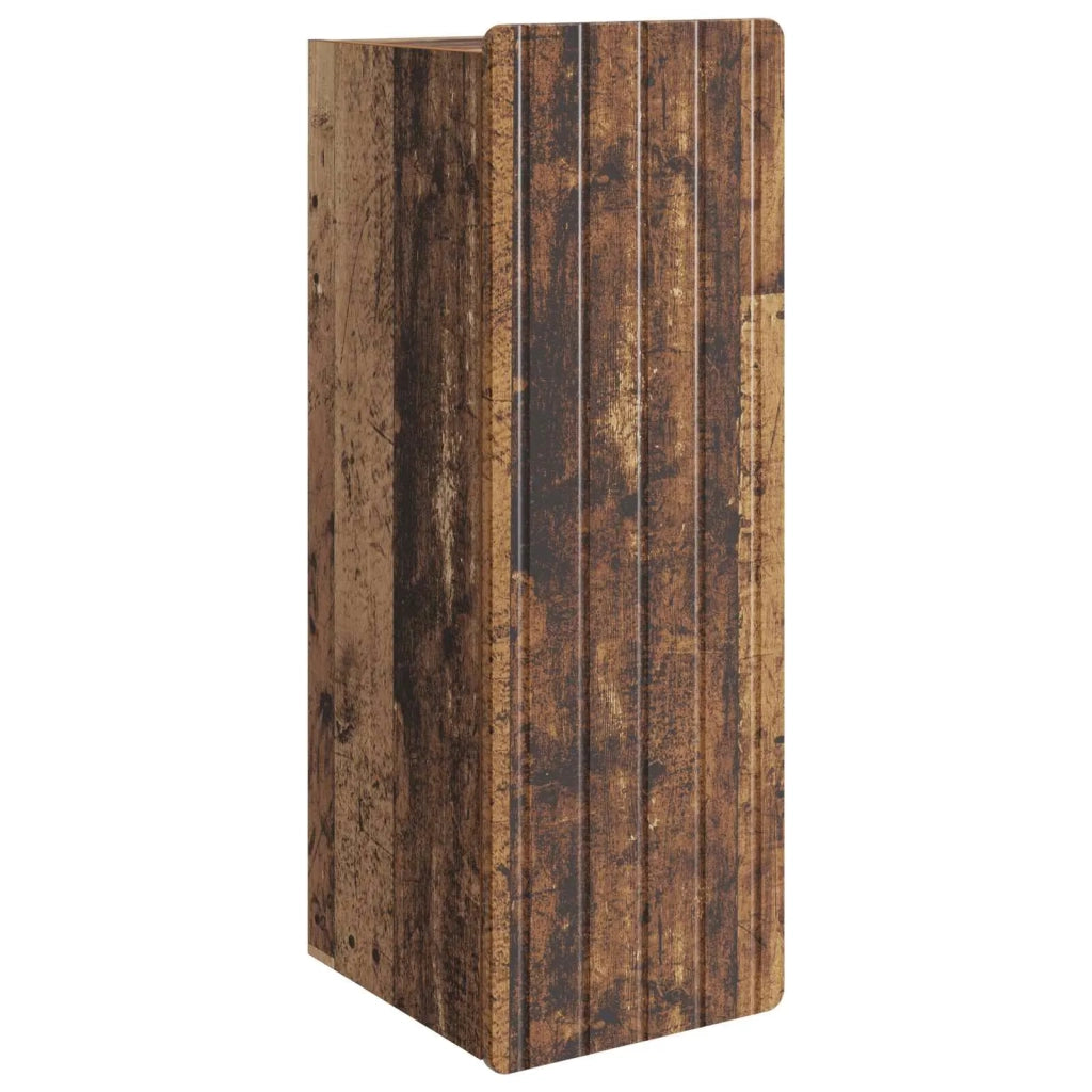 Mobiletto a muro Legno antico 33 x 34,5 x 94 cm