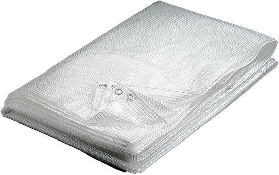 Telaio trasparente 4 x 6 m - 160 g/m² - Resistente alle abrasioni e idrorepellente