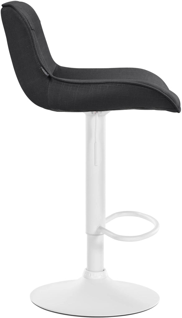Barhocker Vonore Stoff weiЯ