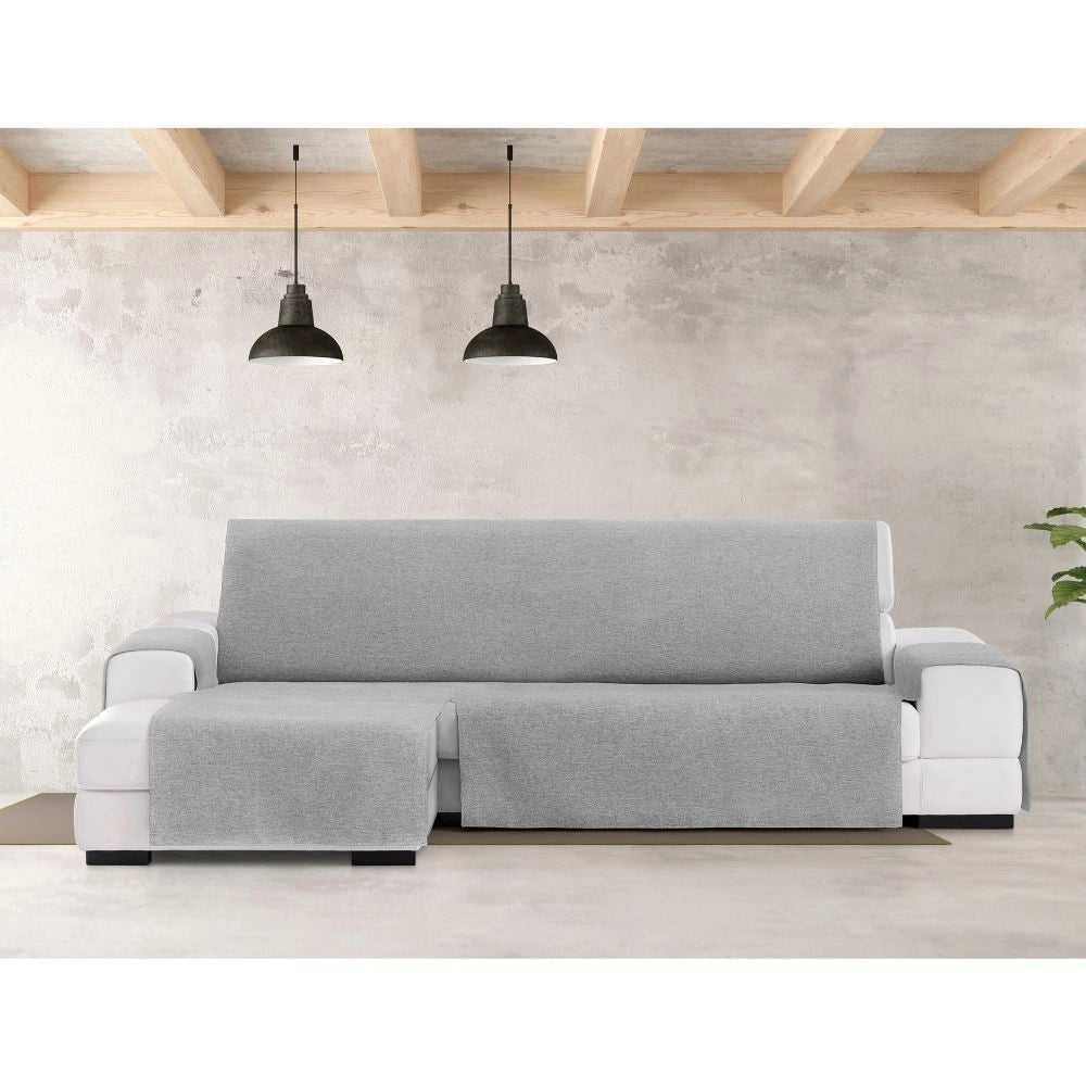 Copridivano penisola sinistra grigio tessuto jacquard Valeria 290