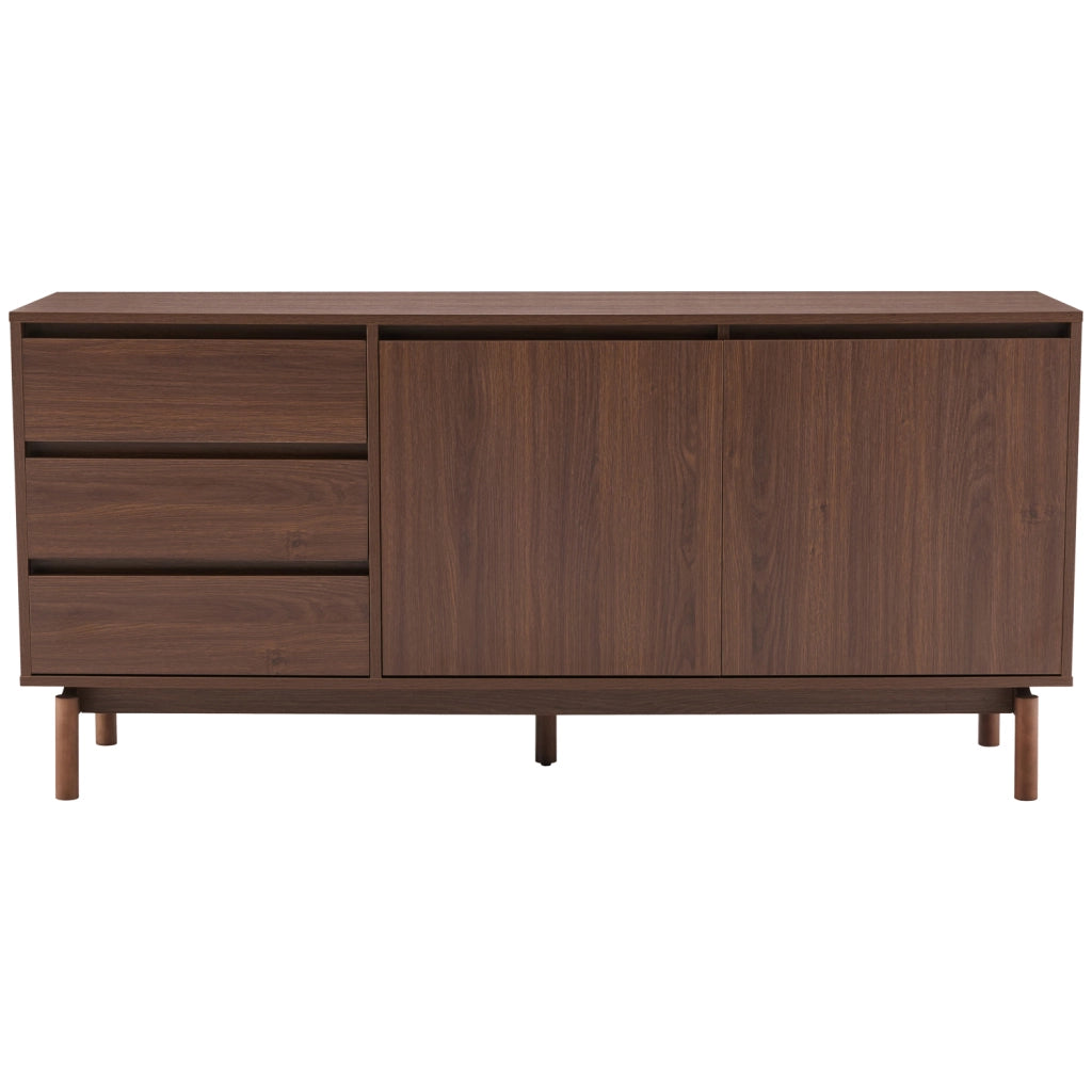 Tavolo buffet in legno scuro 160cm SARAH